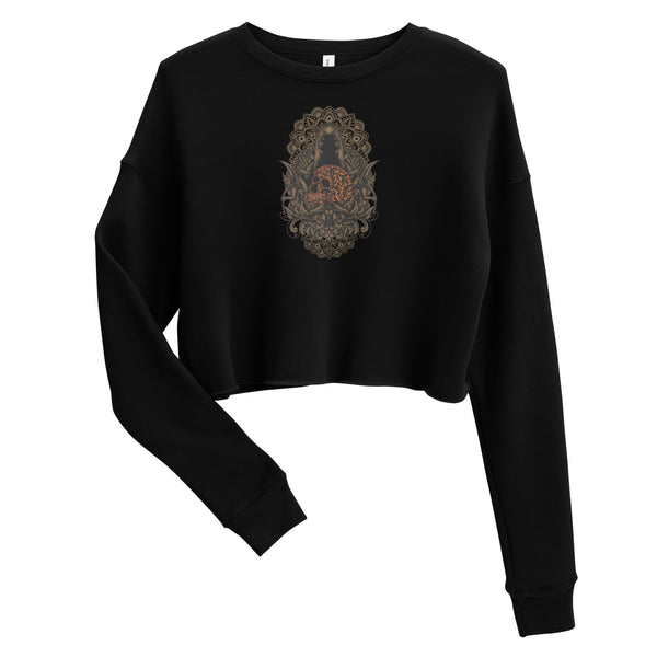 On Bended Mind - Crop Sweatshirt