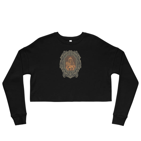 Lady Night - Crop Sweatshirt