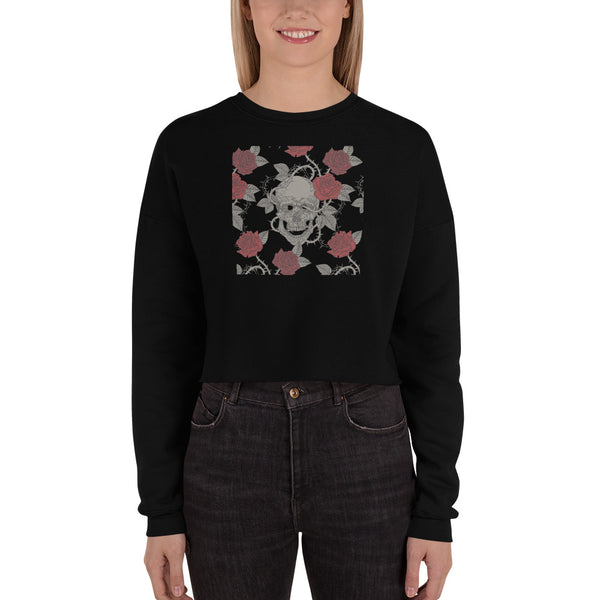 Wild Rose - Crop Sweatshirt