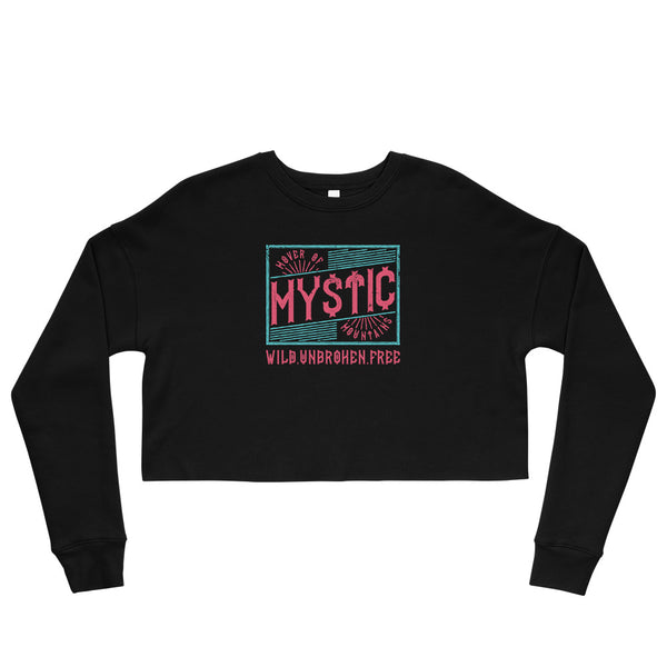 Mystic Mountains - Crop Sweatshirt