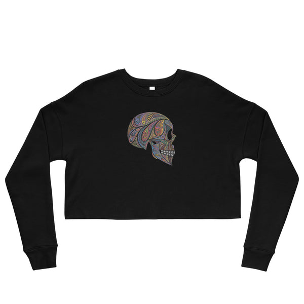 Paisley Haze - Crop Sweatshirt