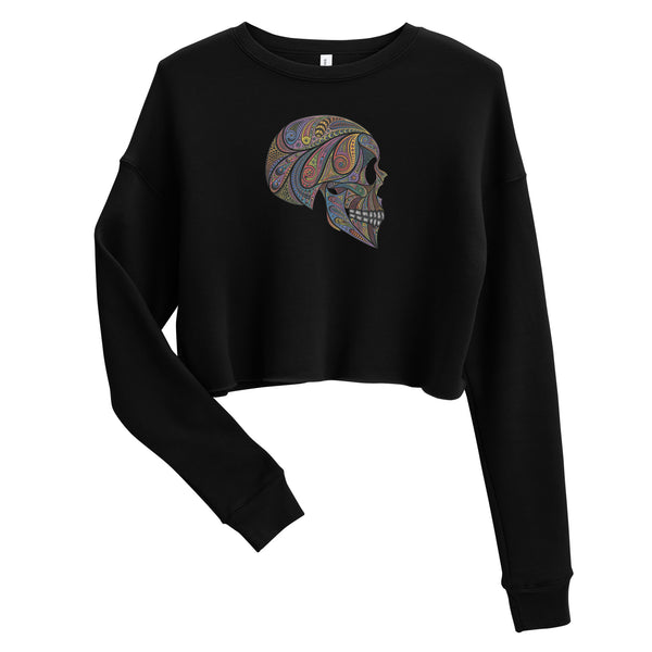 Paisley Haze - Crop Sweatshirt