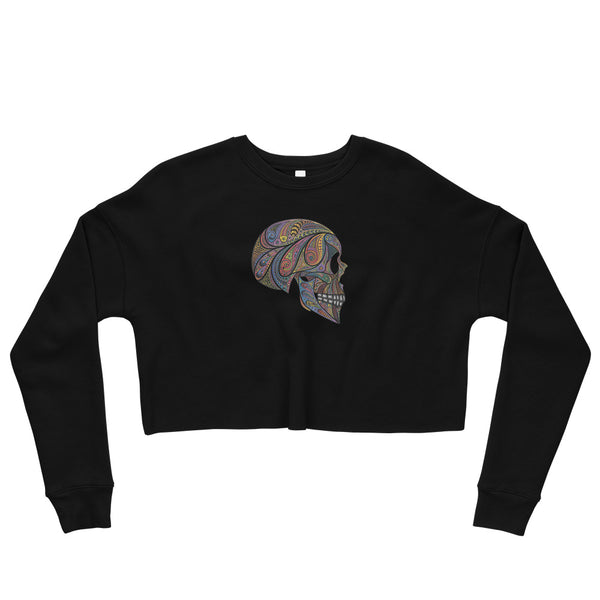 Paisley Haze - Crop Sweatshirt