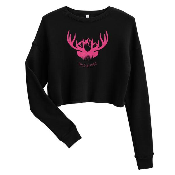 Tales of the Wild - Crop Sweatshirt