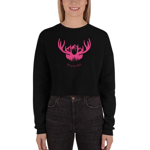 Tales of the Wild - Crop Sweatshirt