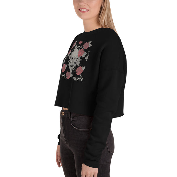 Wild Rose - Crop Sweatshirt
