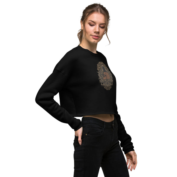 On Bended Mind - Crop Sweatshirt