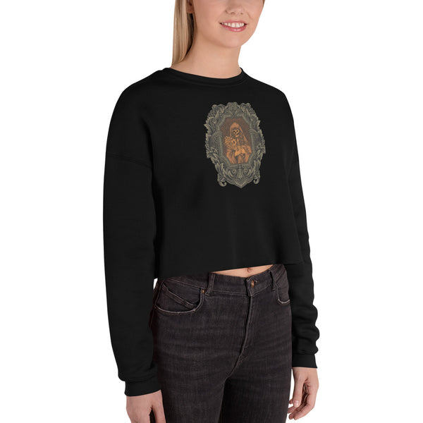 Lady Night - Crop Sweatshirt