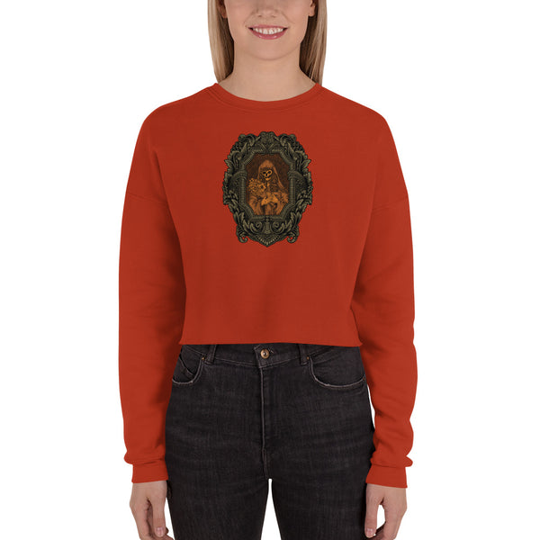 Lady Night - Crop Sweatshirt