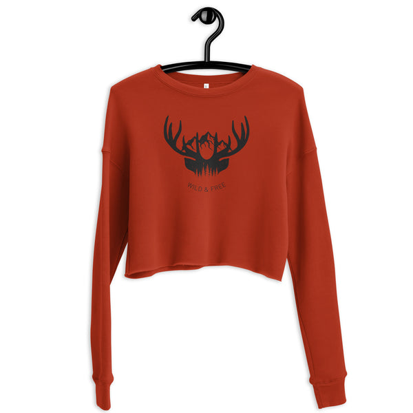Tales of the Wild - Crop Sweatshirt