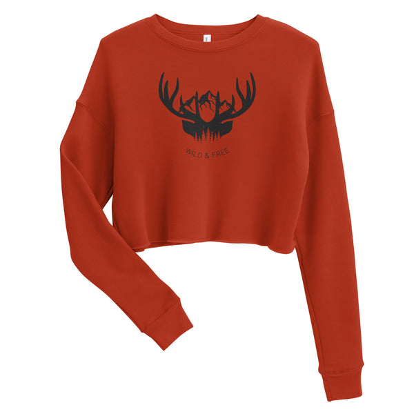 Tales of the Wild - Crop Sweatshirt