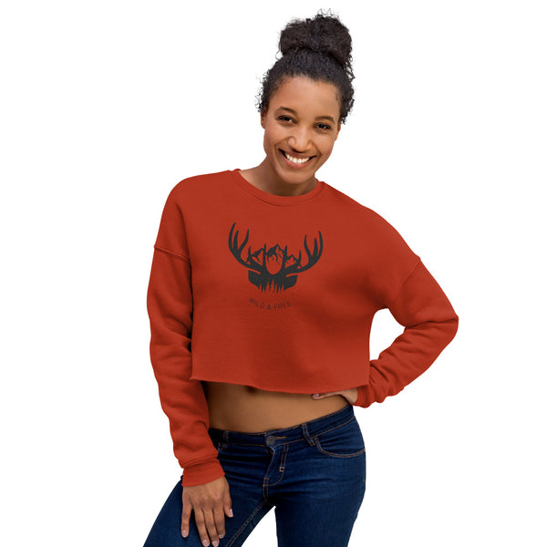 Tales of the Wild - Crop Sweatshirt