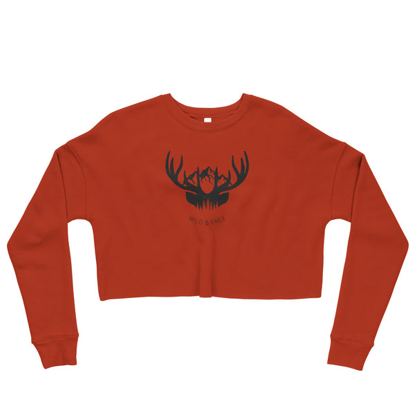 Tales of the Wild - Crop Sweatshirt