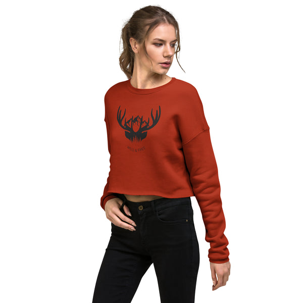 Tales of the Wild - Crop Sweatshirt