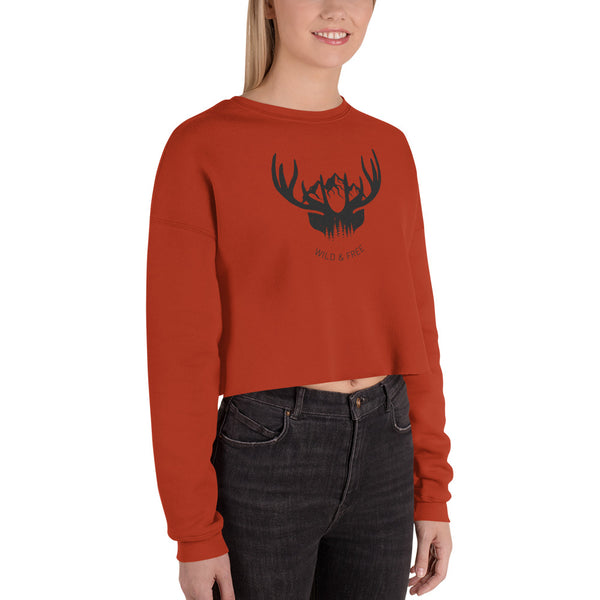 Tales of the Wild - Crop Sweatshirt