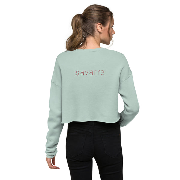 Wild Rose - Crop Sweatshirt