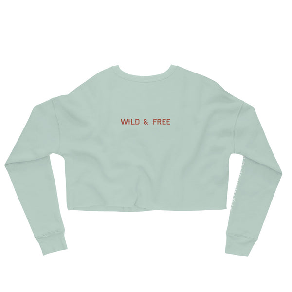 Wild & Free - Crop Sweatshirt