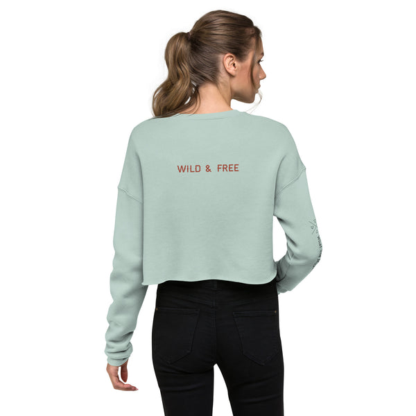 Wild & Free - Crop Sweatshirt