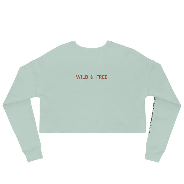 Wild & Free - Crop Sweatshirt