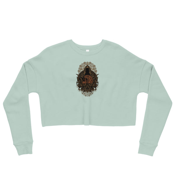 On Bended Mind - Crop Sweatshirt