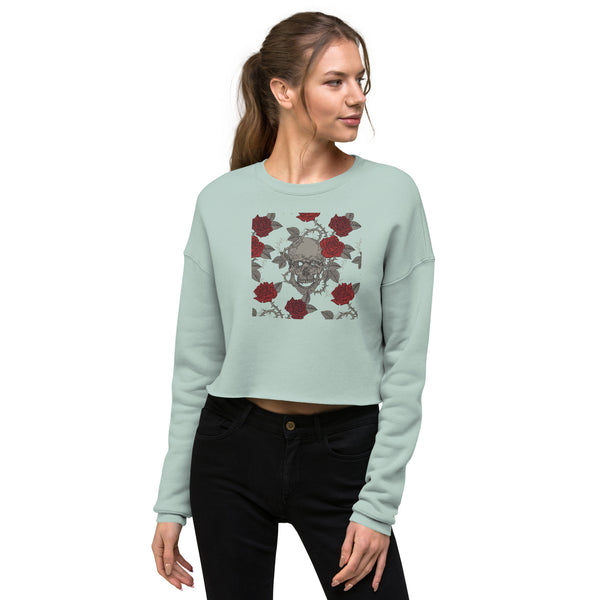 Wild Rose - Crop Sweatshirt