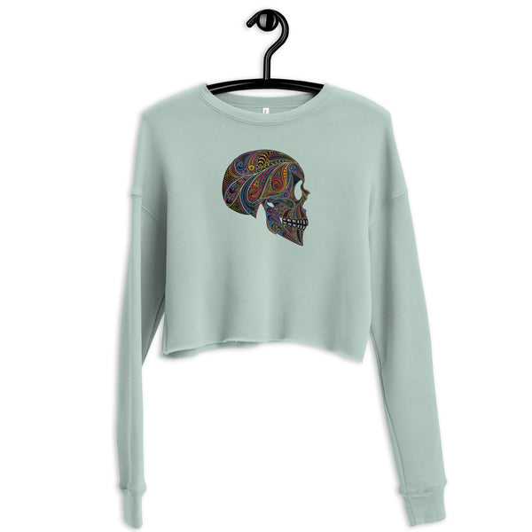 Paisley Haze - Crop Sweatshirt