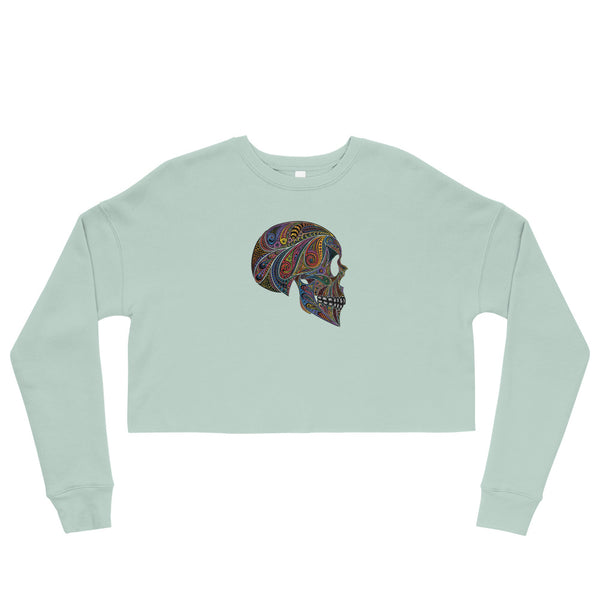 Paisley Haze - Crop Sweatshirt