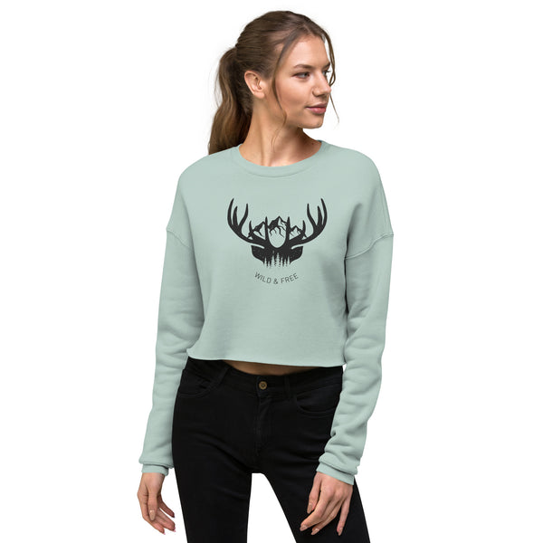 Tales of the Wild - Crop Sweatshirt