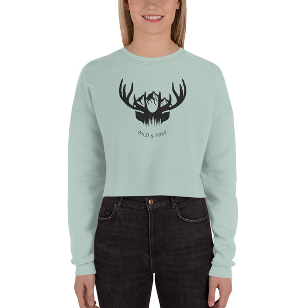 Tales of the Wild - Crop Sweatshirt