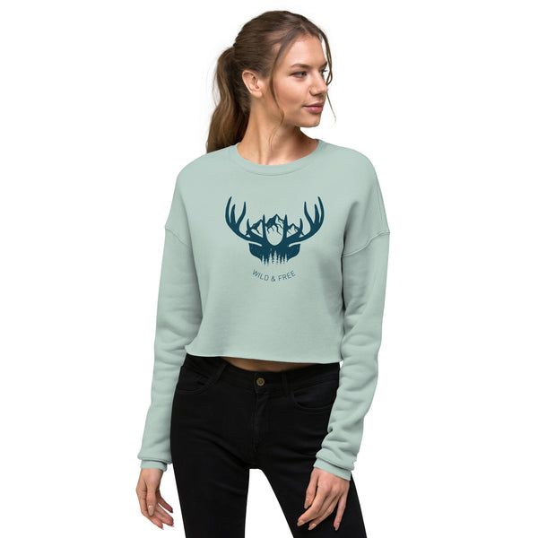 Tales of the Wild - Crop Sweatshirt