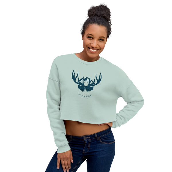 Tales of the Wild - Crop Sweatshirt