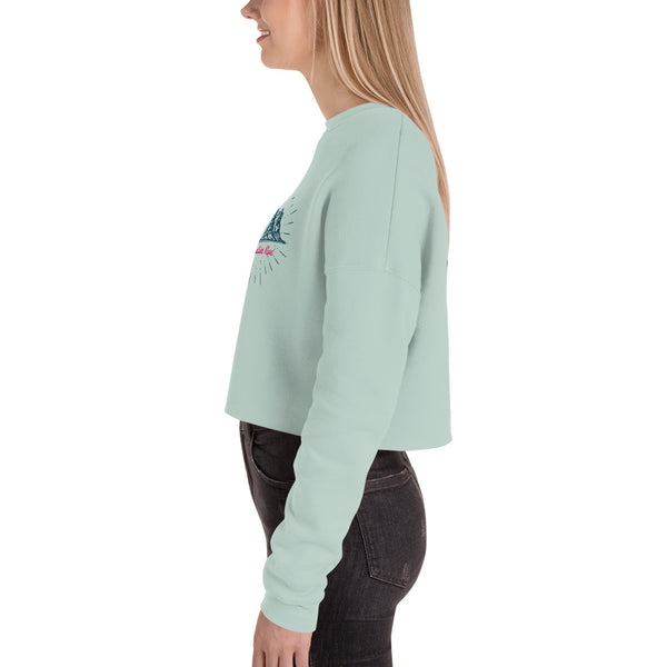 These Mountains Move! - Crop Sweatshirt