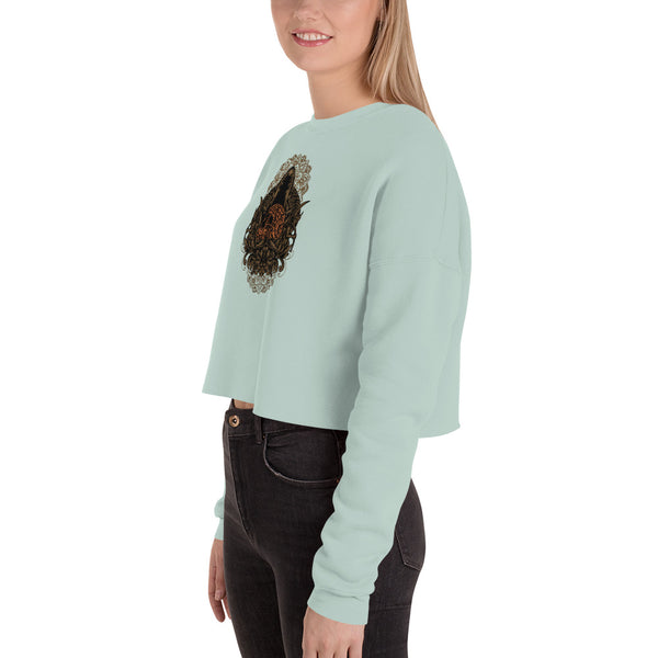 On Bended Mind - Crop Sweatshirt