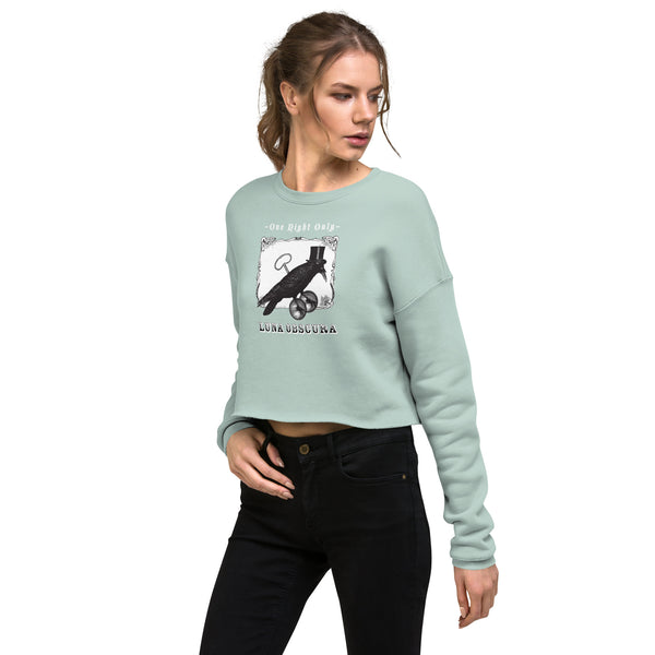 Luna Obscura - Crop Sweatshirt