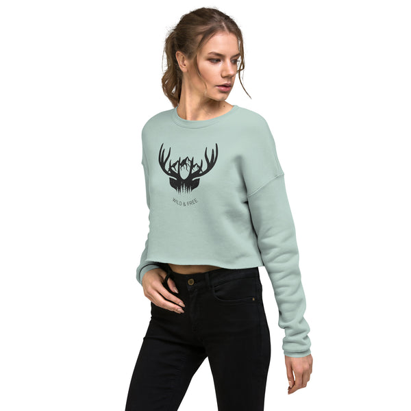 Tales of the Wild - Crop Sweatshirt