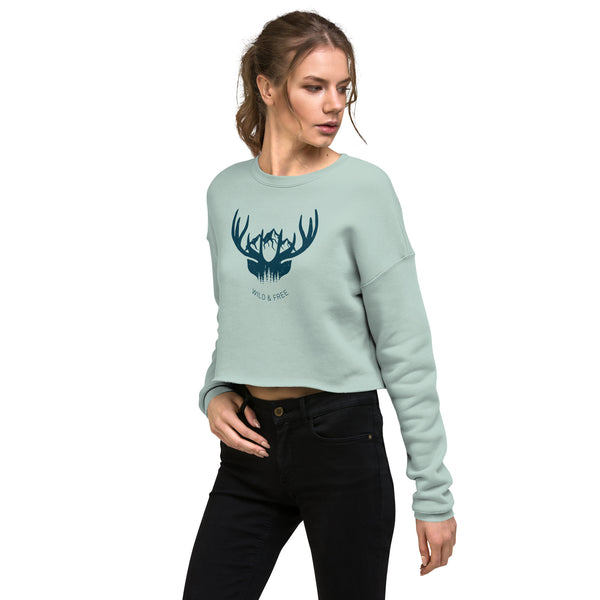 Tales of the Wild - Crop Sweatshirt
