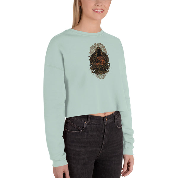 On Bended Mind - Crop Sweatshirt