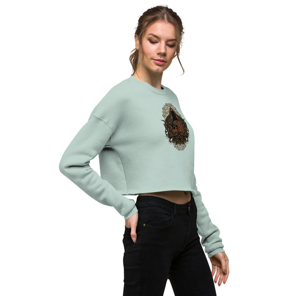 On Bended Mind - Crop Sweatshirt