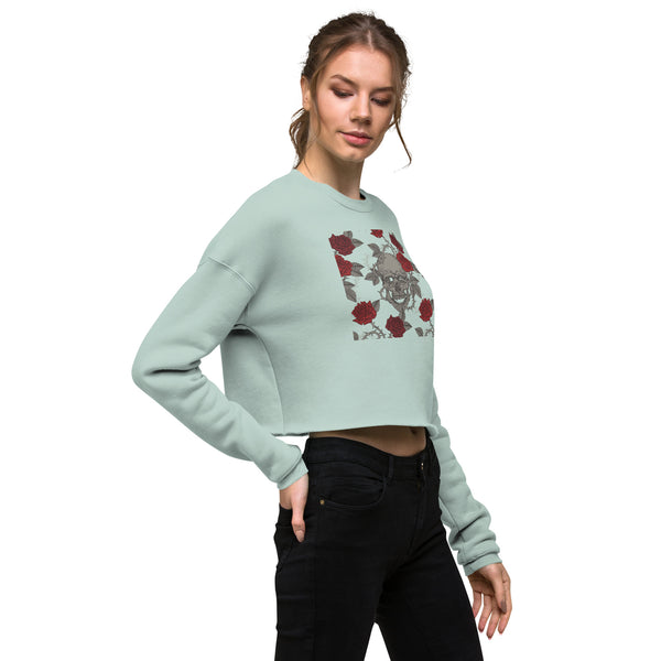 Wild Rose - Crop Sweatshirt
