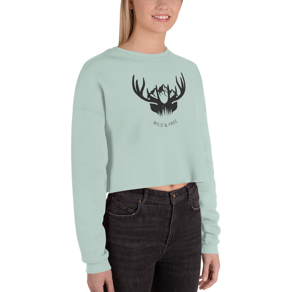Tales of the Wild - Crop Sweatshirt