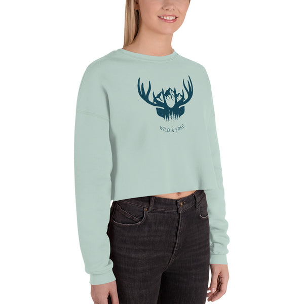 Tales of the Wild - Crop Sweatshirt