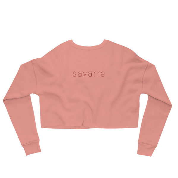 Wild Rose - Crop Sweatshirt