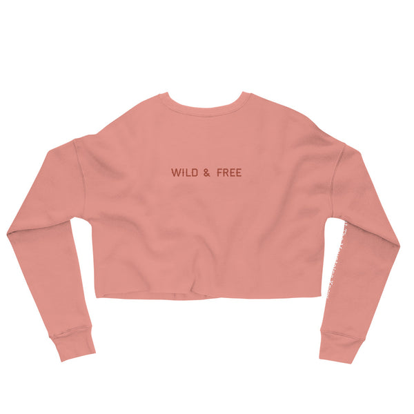 Wild & Free - Crop Sweatshirt