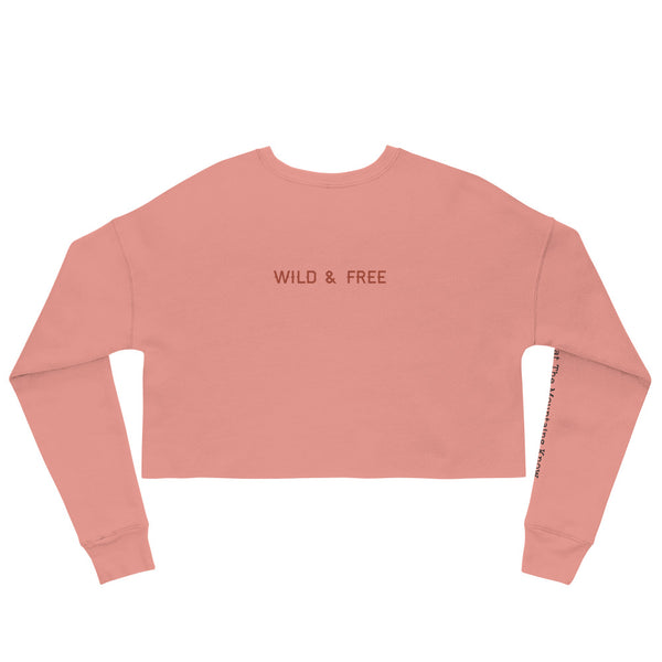 Wild & Free - Crop Sweatshirt