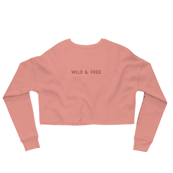 Wild & Free - Crop Sweatshirt
