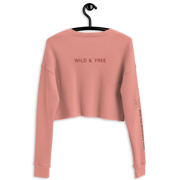 Wild & Free - Crop Sweatshirt