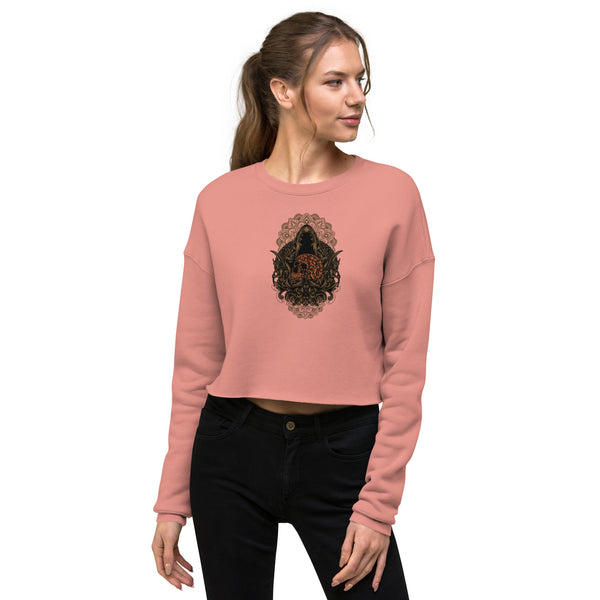 On Bended Mind - Crop Sweatshirt