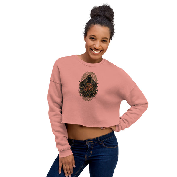 On Bended Mind - Crop Sweatshirt