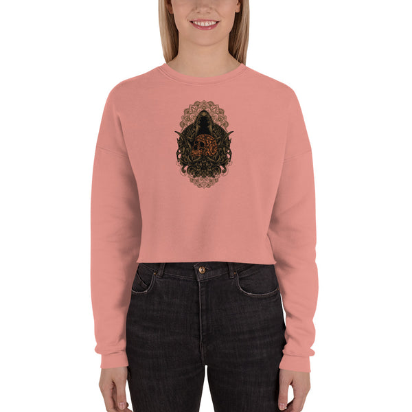 On Bended Mind - Crop Sweatshirt