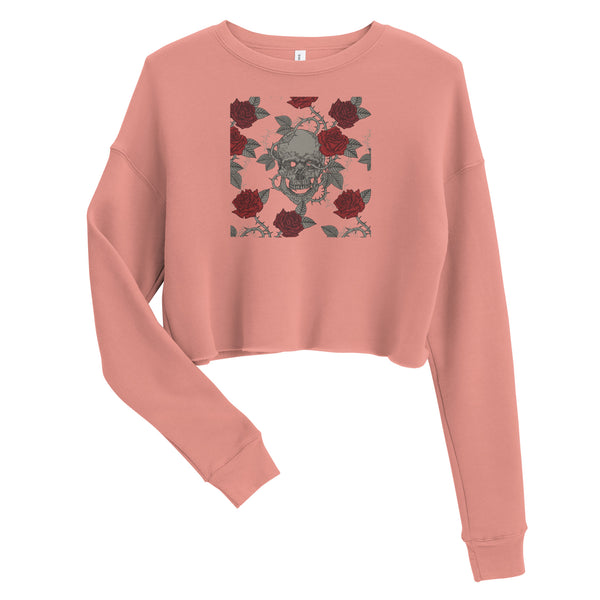 Wild Rose - Crop Sweatshirt
